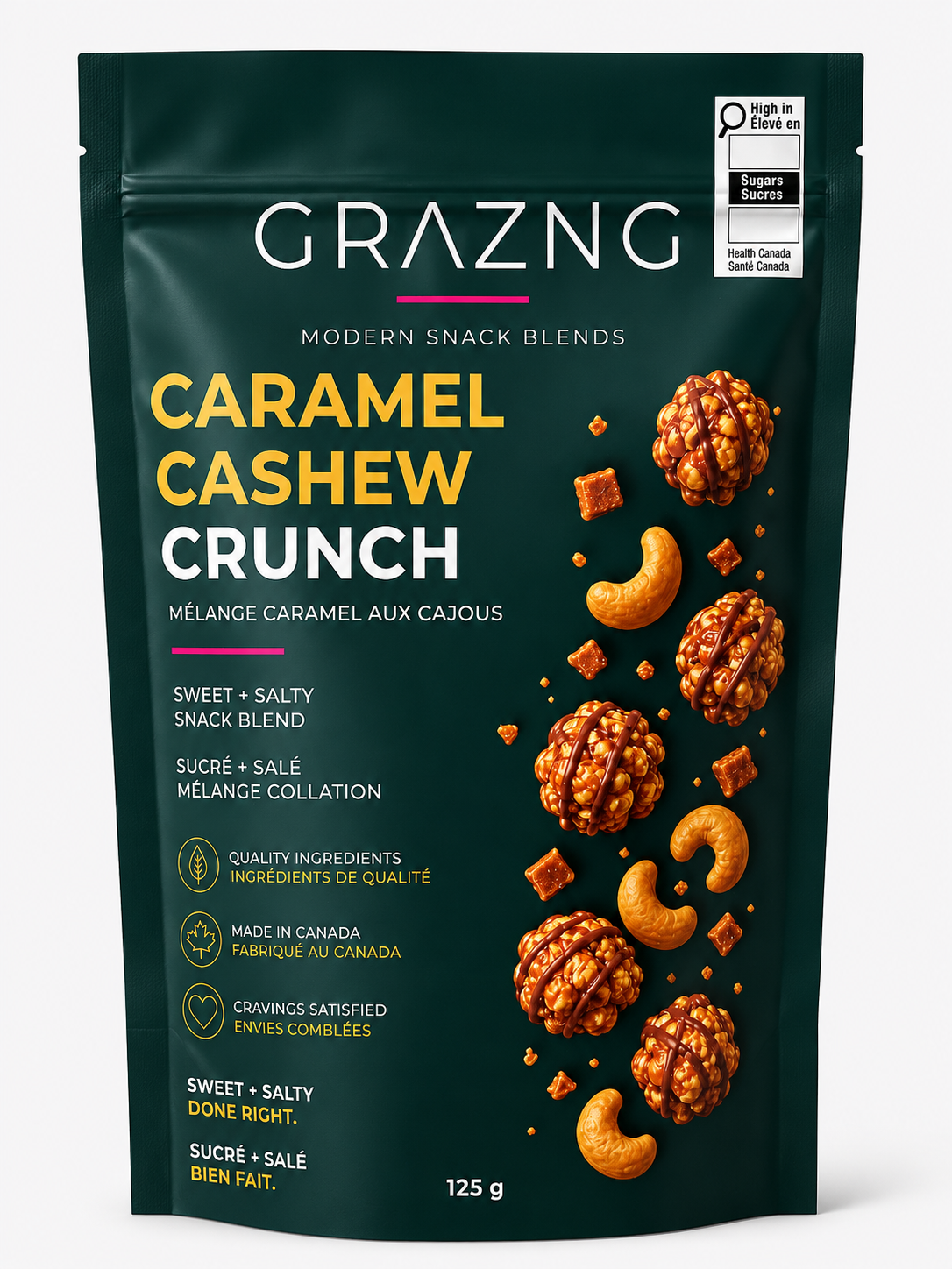 Caramel Cashew Crunch